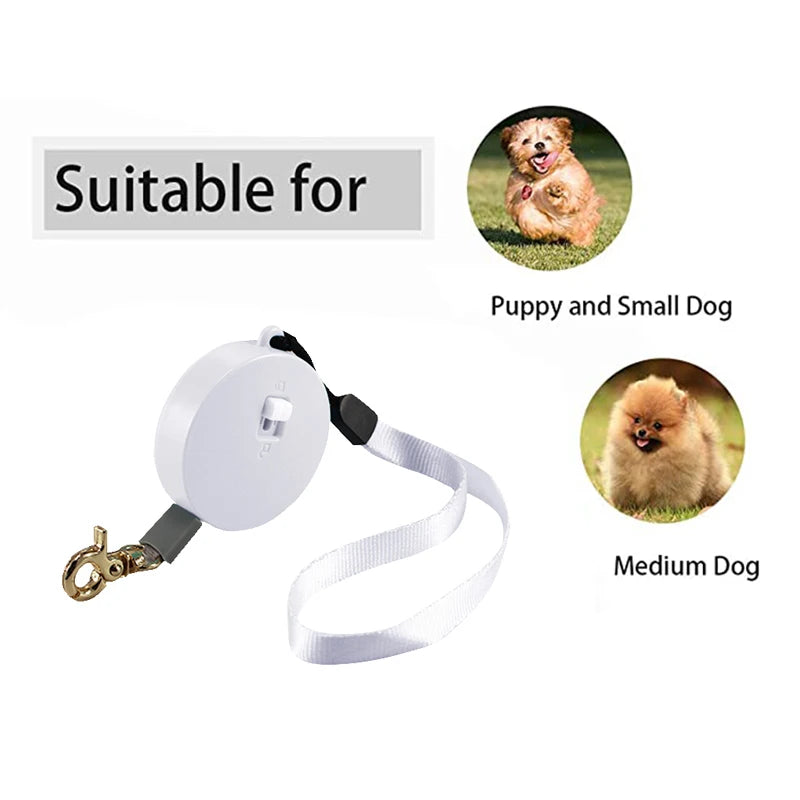 Laisse Rétractable Automatique 2M pour Chien