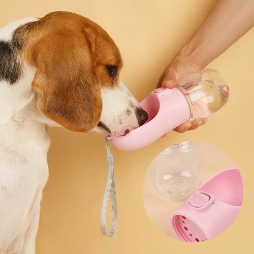 Gourde de Voyage Anti-Fuite pour Chien – Distributeur d’Eau Portable