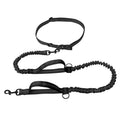 Laisse mains libres pour chien – Ceinture de course élastique et absorbant les chocs