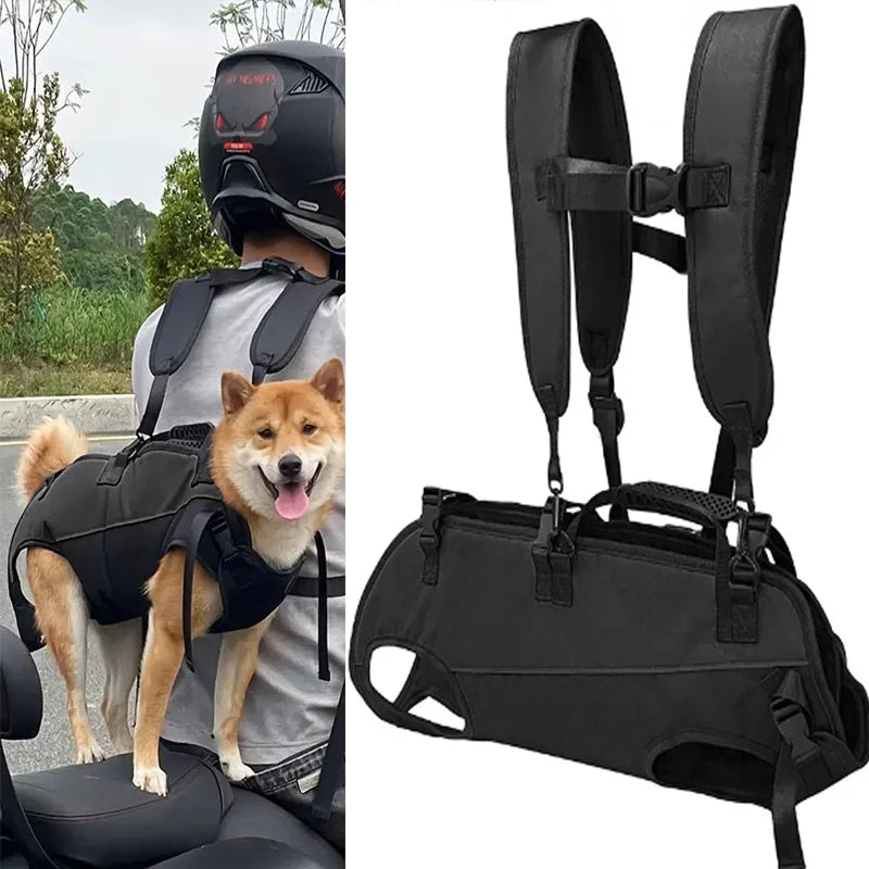 Sac de transport ventral pour chien – Confort et sécurité en déplacement