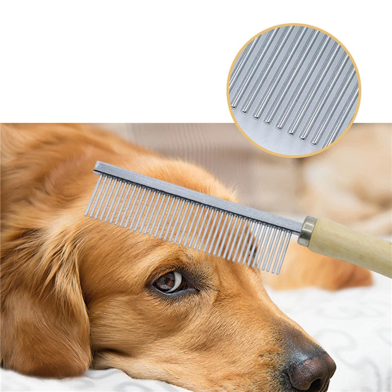 Peigne de toilettage anti-nœuds pour chien et chat