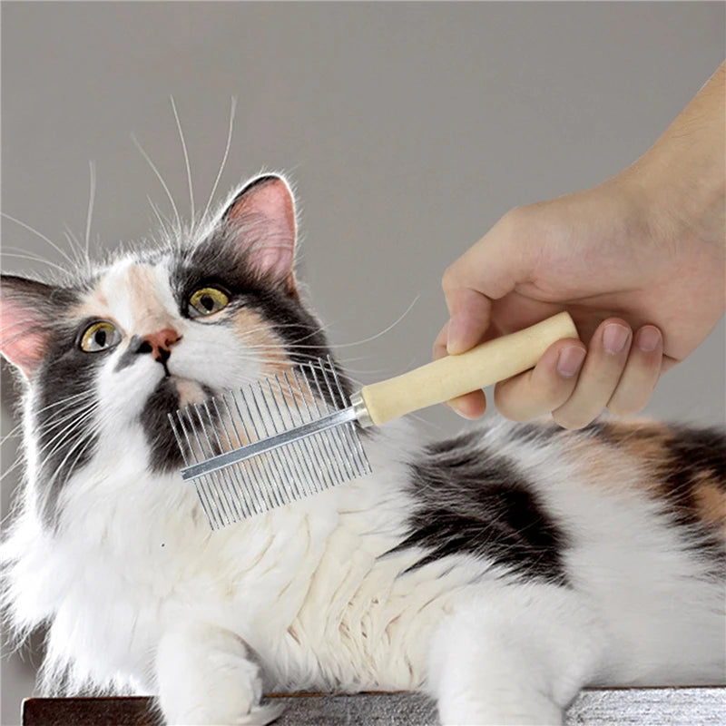 Peigne de toilettage anti-nœuds pour chien et chat