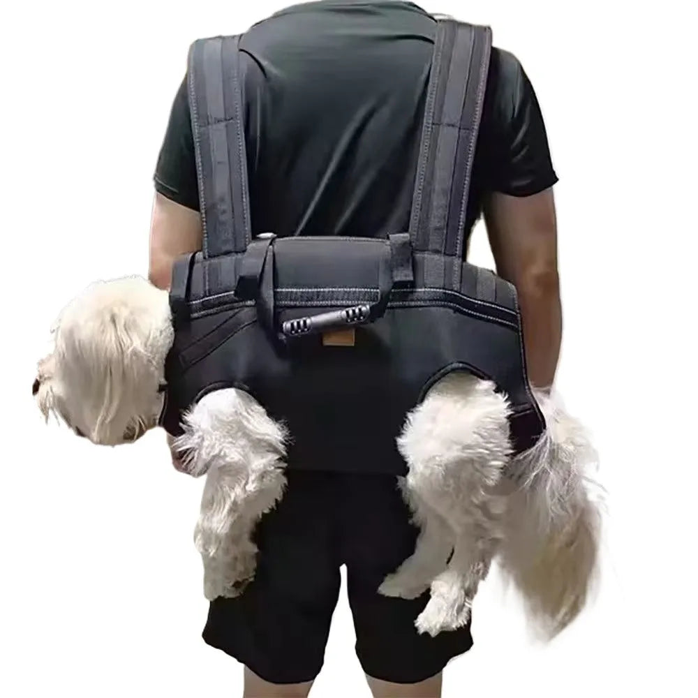 Sac de transport ventral pour chien – Confort et sécurité en déplacement