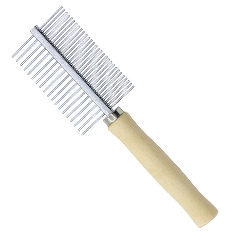 Peigne de toilettage anti-nœuds pour chien et chat