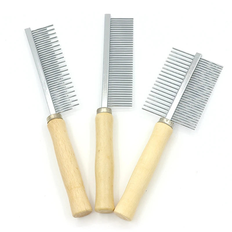 Peigne de toilettage anti-nœuds pour chien et chat