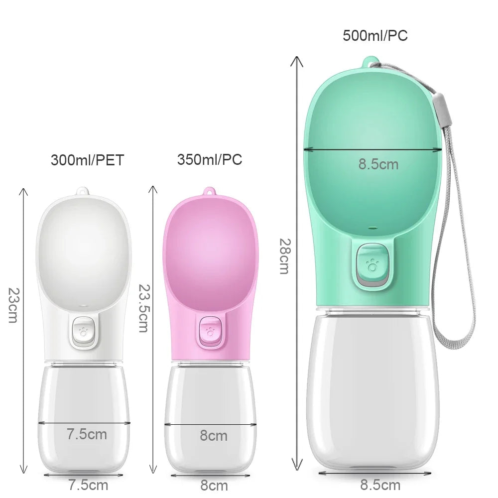 Gourde de Voyage Anti-Fuite pour Chien – Distributeur d’Eau Portable